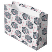 Sac cadeau pour chat couché (Dos Angle)