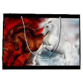 sac cadeau pour chevaux air et feu (Dos)