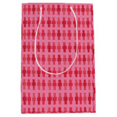 Sac cadeau pour croustillant rose (Devant)