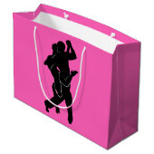 Sac Cadeau pour Danseurs de Tango - Couleurs Perso (Dos Angle)