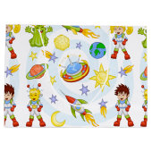 Sac Cadeau pour Enfants de l'Espace (Dos)
