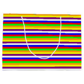 Sac cadeau pour gros rubans horizontaux près du ci (Dos)