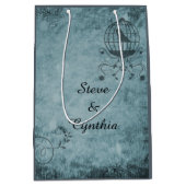 Sac cadeau pour la cage d'oiseaux Deep Blue Steamp (Devant)