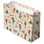 Sac cadeau pour la positivité corporelle (Dos Angle)