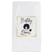 Sac cadeau pour la reine d'anniversaire (Devant)