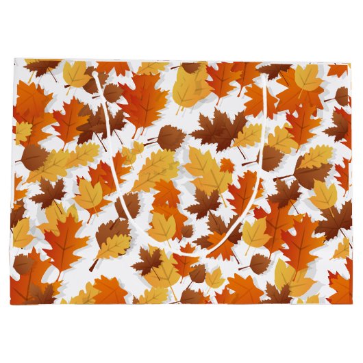 Sac cadeau pour l'automne/automne. Message modifia (Dos)