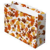 Sac cadeau pour l'automne/automne. Message modifia (Dos Angle)