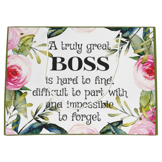 Sac cadeau pour le chef Noël Bureau principal de l (Devant)