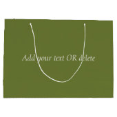 Sac cadeau pour le chef Noël Bureau principal de l (Dos)