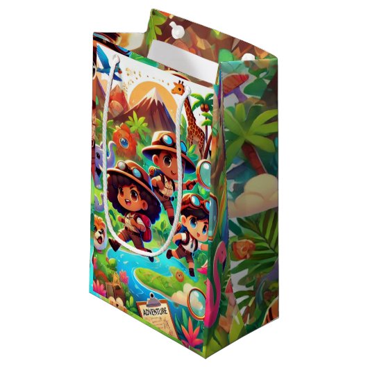 Sac cadeau pour les amateurs d'aventure (Devant Angle)