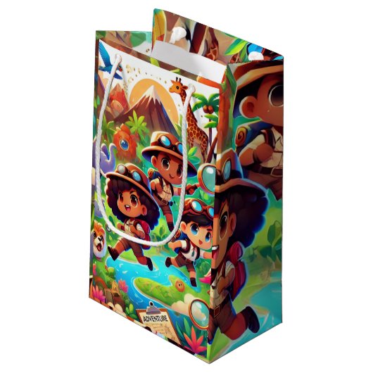 Sac cadeau pour les amateurs d'aventure (Dos Angle)