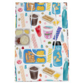 Sac cadeau pour les collations pour enfants du déb (Dos)