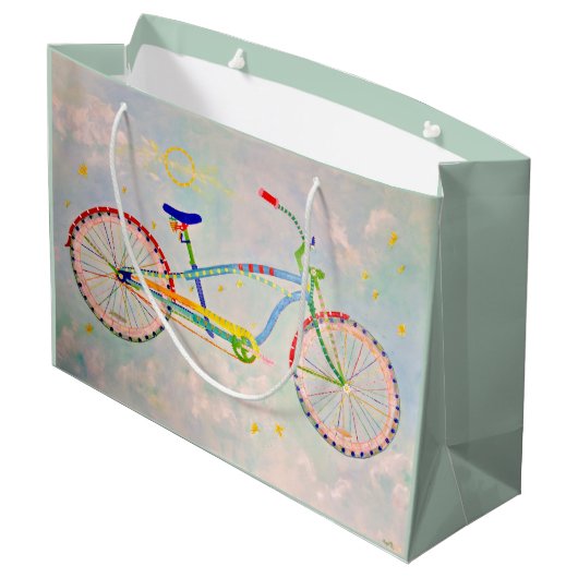 Sac cadeau pour vélo Cruiser (Dos Angle)