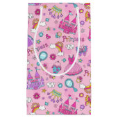 Sac cadeau princesse rose (Devant)