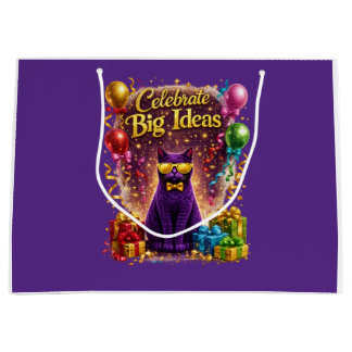 Sac Cadeau Professor Purr-ple™ Célébrer les Grande