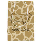 Sac cadeau Profil de vache (Devant)