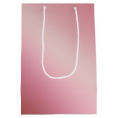 Sac cadeau Promo Parties scintillant rose moderne (Dos)