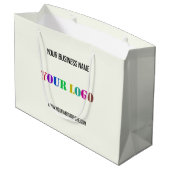 Sac cadeau promotionnel promotionnel pour les entr (Dos Angle)