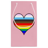 Sac cadeau Rainbow Heart (Dos)