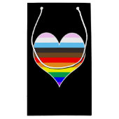Sac cadeau Rainbow Heart (Dos)