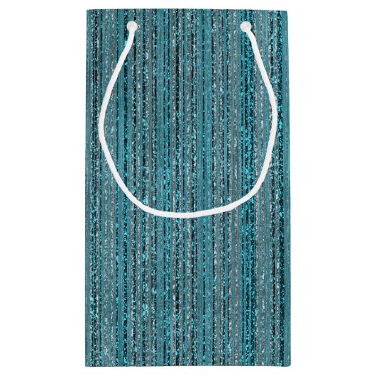 Sac cadeau rayé (Dos)