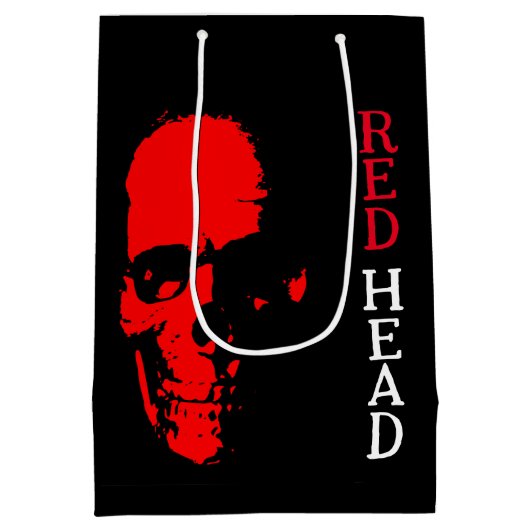 Sac cadeau Red Head (Dos)