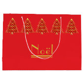 Sac cadeau Red Joyoux Noel (Dos)