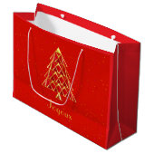 Sac cadeau Red Joyoux Noel (Devant Angle)