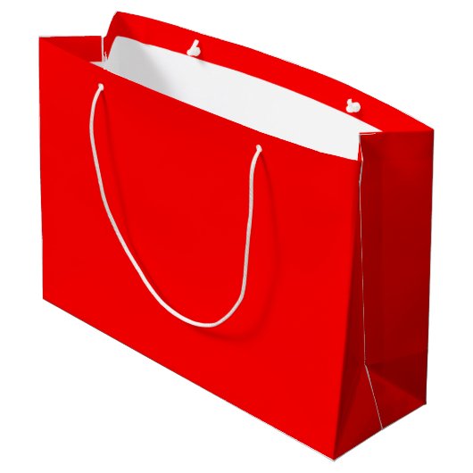 Sac cadeau Red Large (Dos Angle)