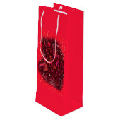 Sac Cadeau Red Wine Bull Courir À Starry Night (Dos Angle)