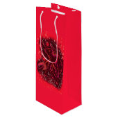 Sac Cadeau Red Wine Bull Courir À Starry Night (Devant Angle)