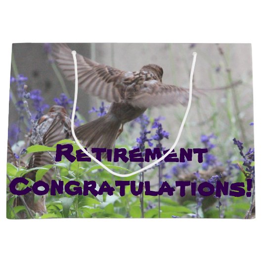 Sac cadeau retraite (Devant)