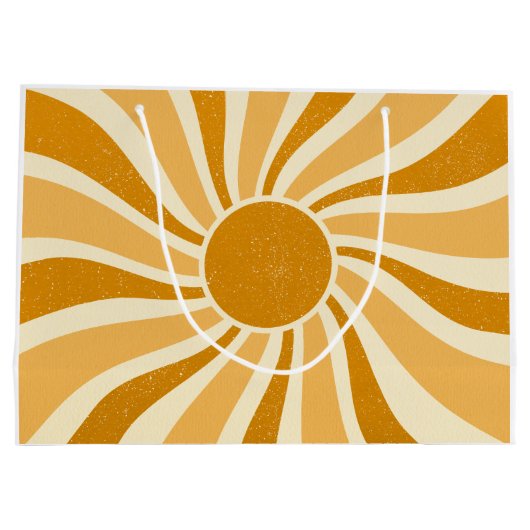 Sac cadeau rétro Sun (Dos)