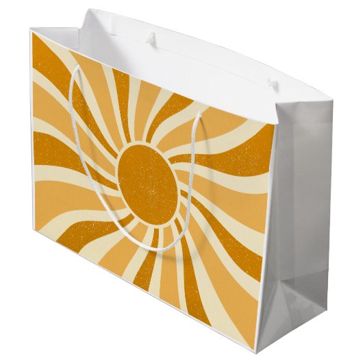 Sac cadeau rétro Sun (Dos Angle)