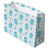 Sac cadeau robot mignon (Dos Angle)