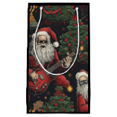 Sac cadeau Rockin' Père Noël (Devant)