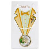 Sac cadeau romantique Tropical (Dos)