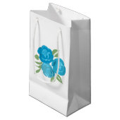 Sac cadeau Rose Aqua (Devant Angle)