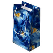 Sac cadeau rose bleu (Dos Angle)