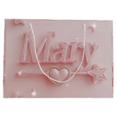 Sac cadeau Rose Mary Starry (Dos)