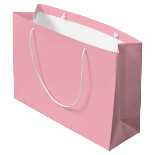 Sac cadeau rose pâle (Dos Angle)