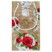 Sac cadeau Rose rustique (Dos)