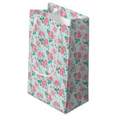 Sac cadeau Rose vert (Dos Angle)