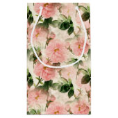 Sac cadeau Roses roses (Dos)