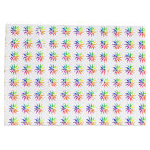 Sac cadeau - Roues en plusieurs couleurs (grandes) (Dos)