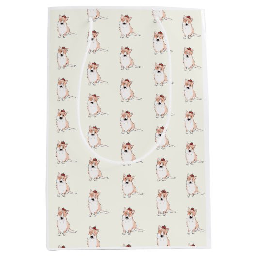 Sac cadeau Royal corgi (Devant)