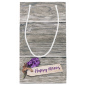 Sac Cadeau Rustic Happy Norooz Hyacinth - Petit poison (Dos)