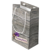 Sac Cadeau Rustic Happy Norooz Hyacinth - Petit poison (Dos Angle)