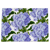 Sac Cadeau Sac-cadeau Hydrangea Grand Sac-cadeau (Devant)