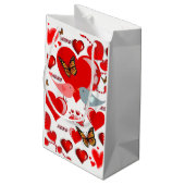 Sac cadeau Saint Valentin papillon (Dos Angle)
